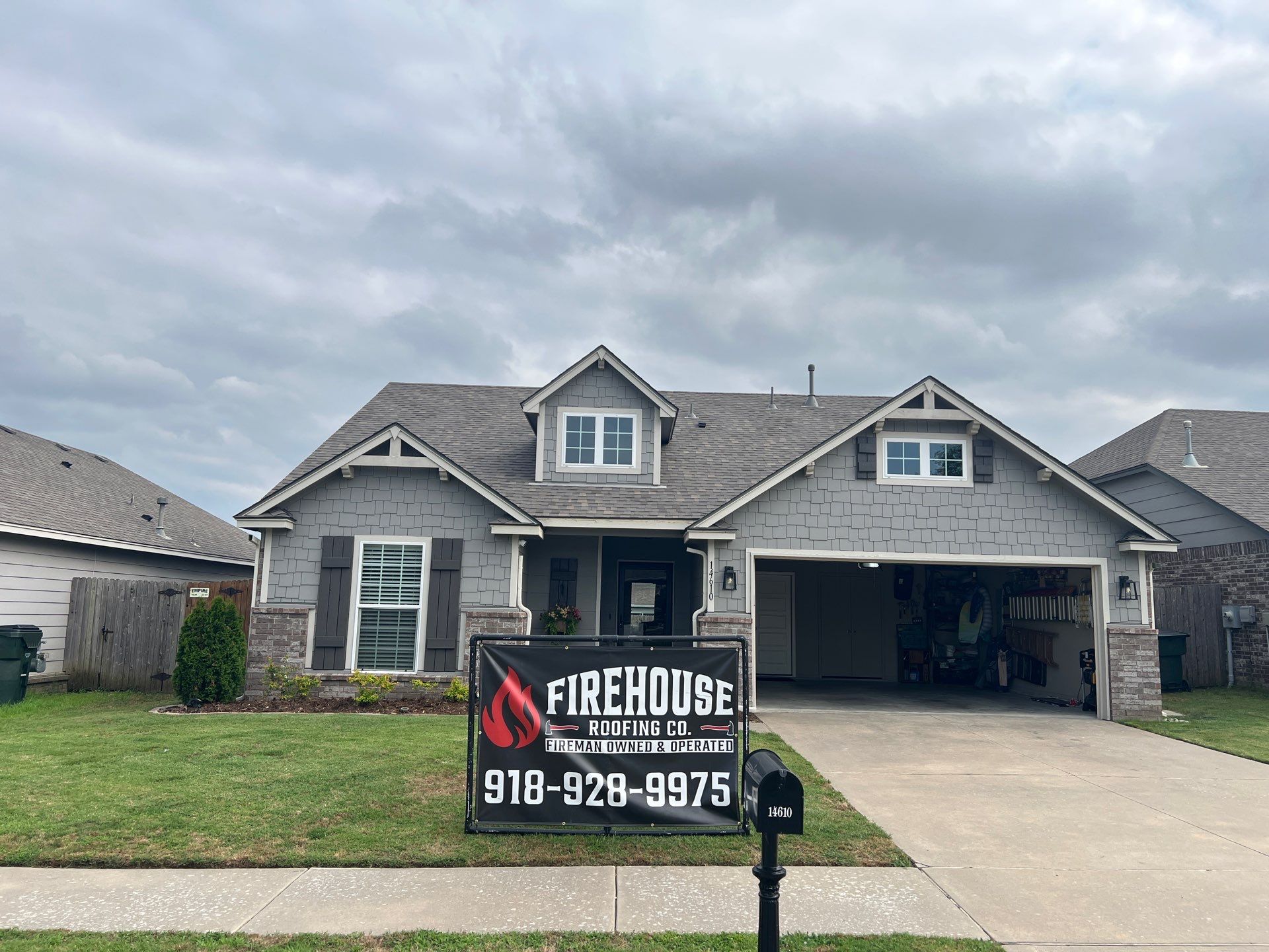 FireHouse Roofing Co — Hail Damage Roof Replacement in Owasso, OK | FireHouse Roofing Co. write-up