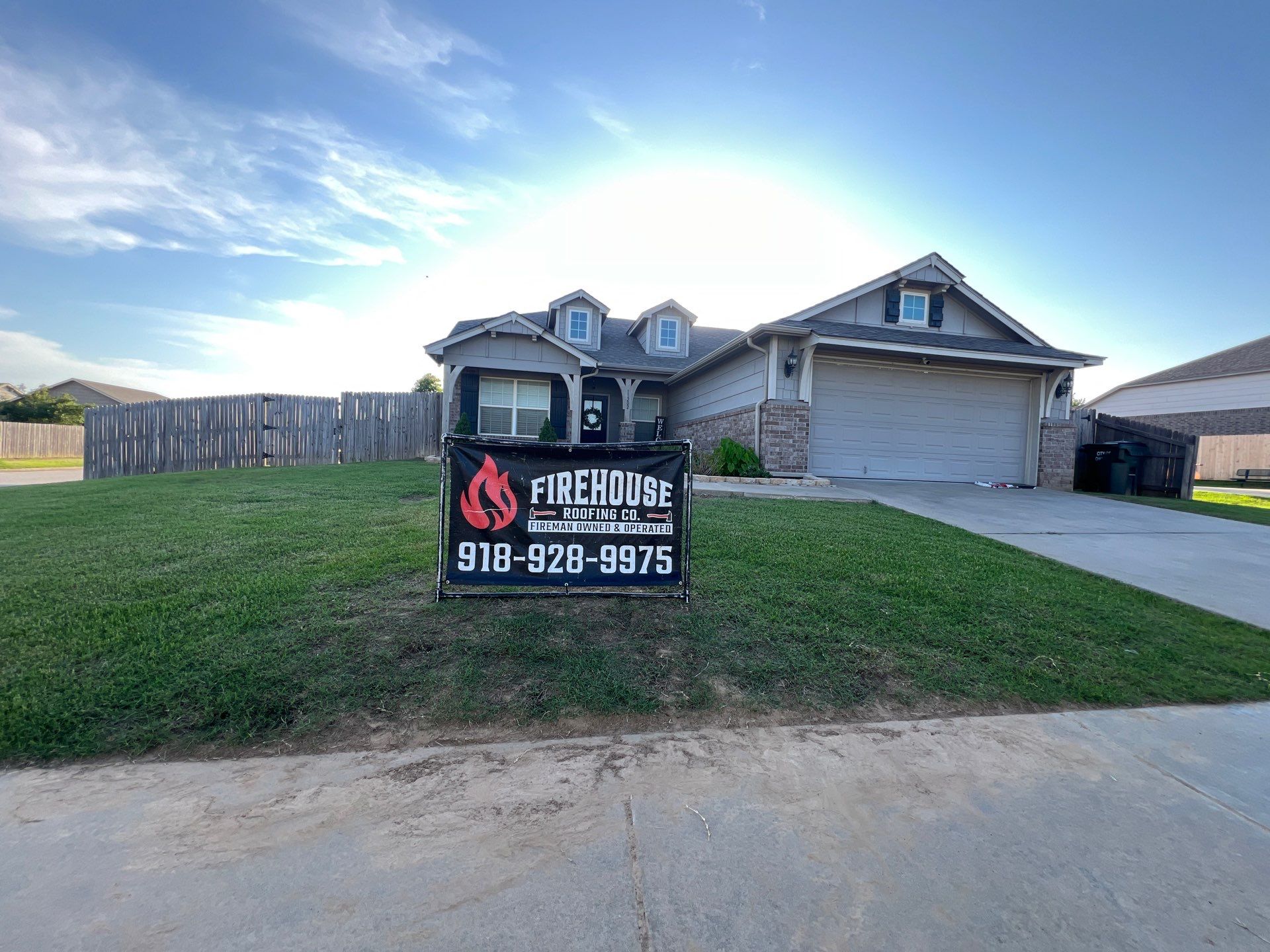 FireHouse Roofing Co — Hail Damage Roof Replacement in Owasso, OK | FireHouse Roofing Co. write-up